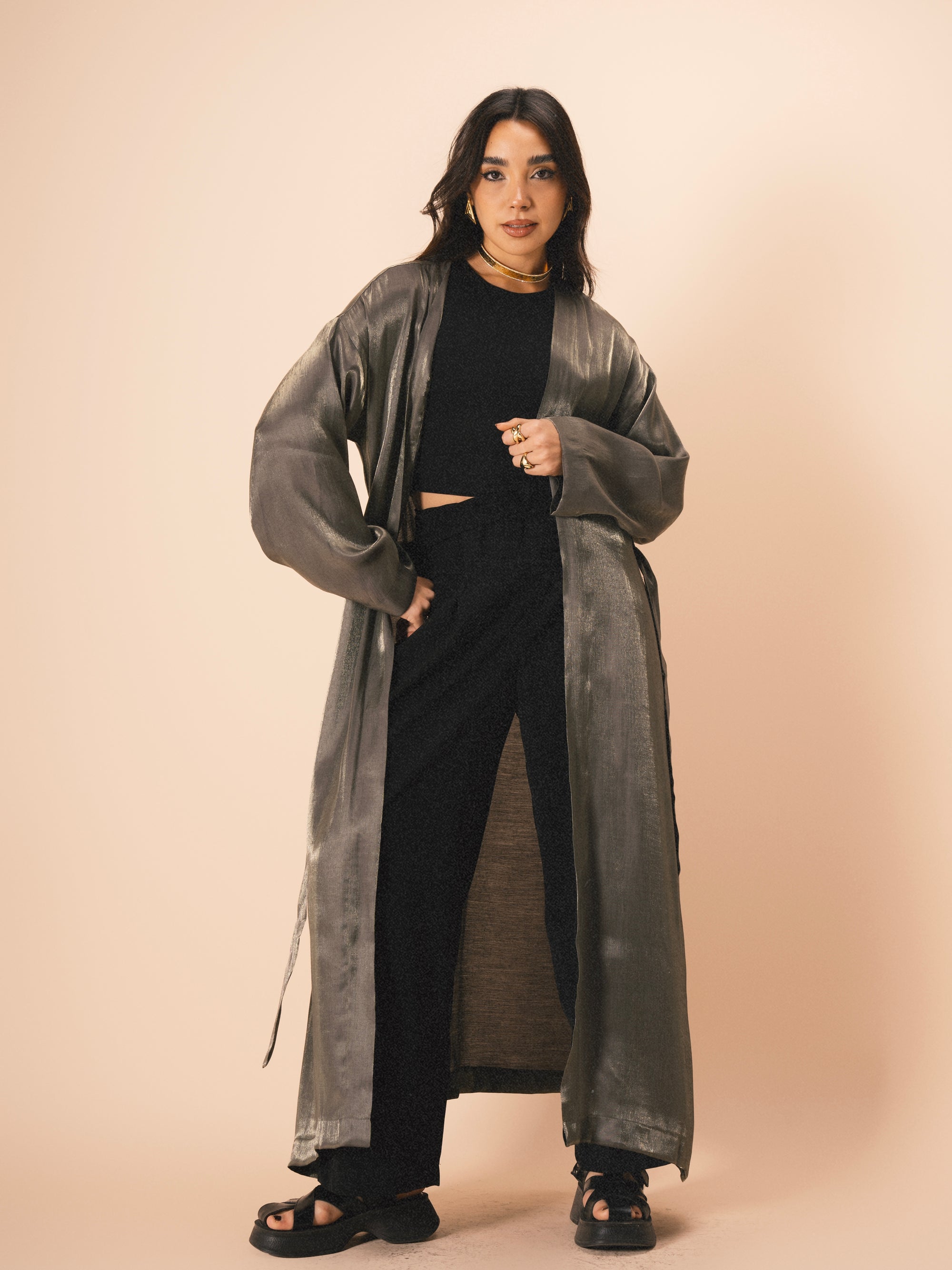 Diara Kimono in Light Green
