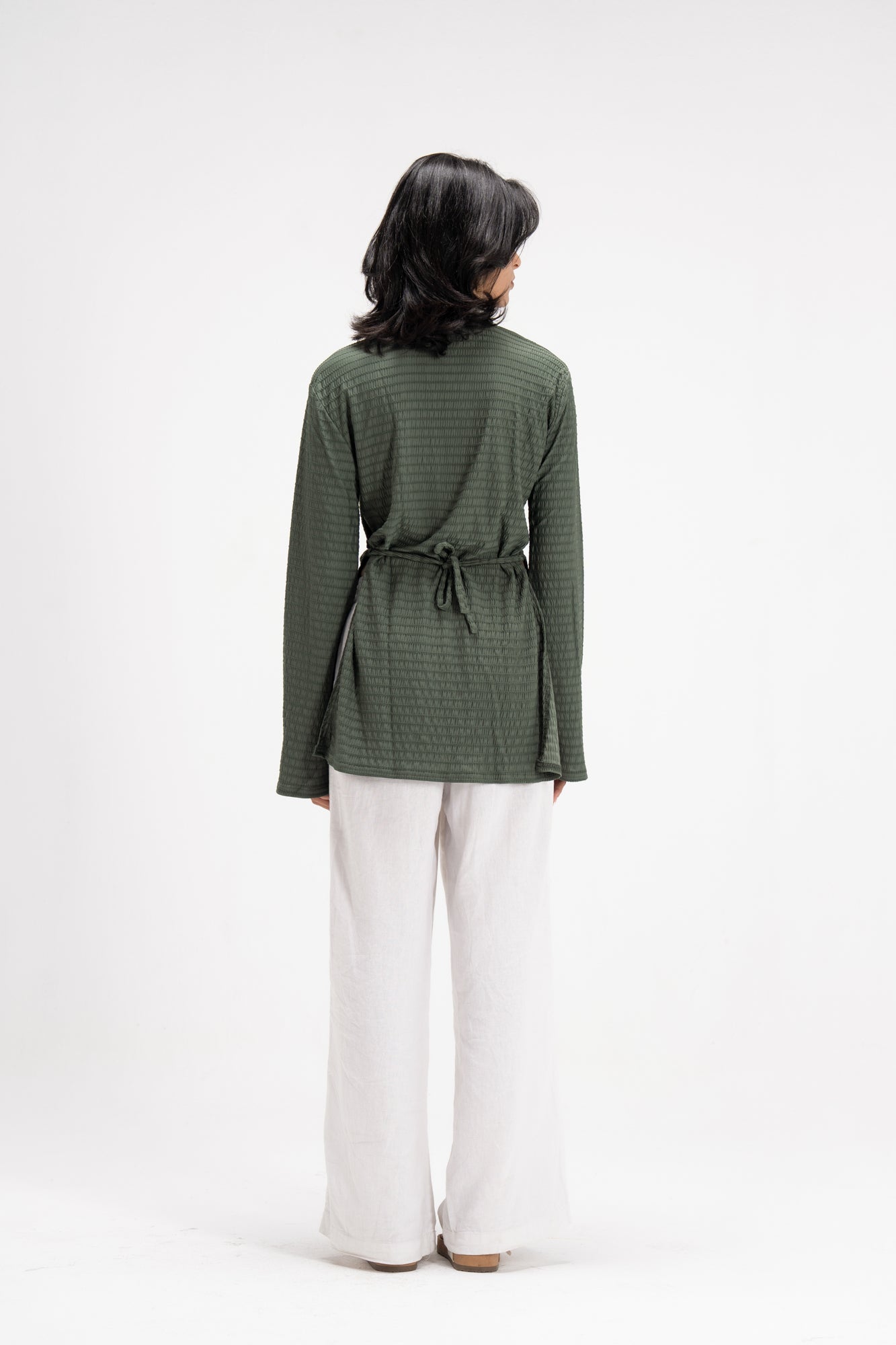 Static Top in Green