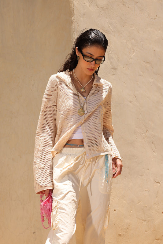 ISLA Knit Top in Beige