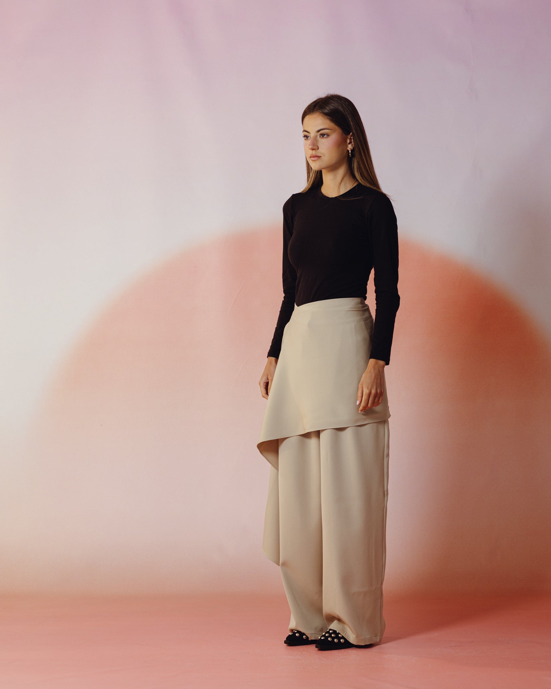 Moonveil Pants in Beige