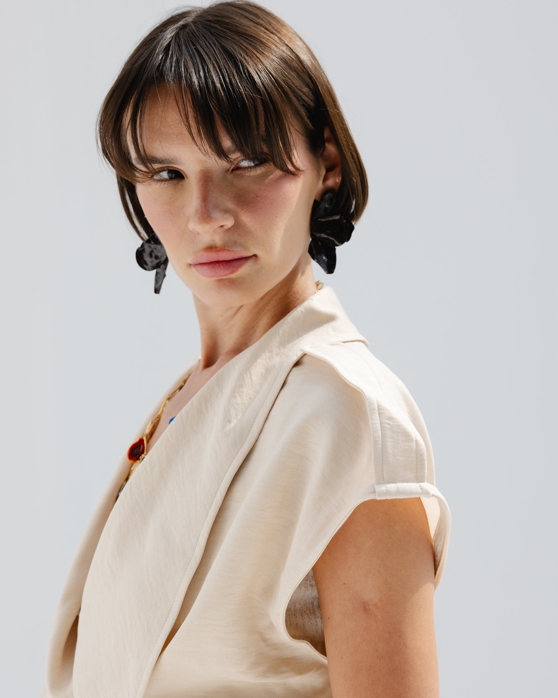 Valera Linen Set in Light Beige