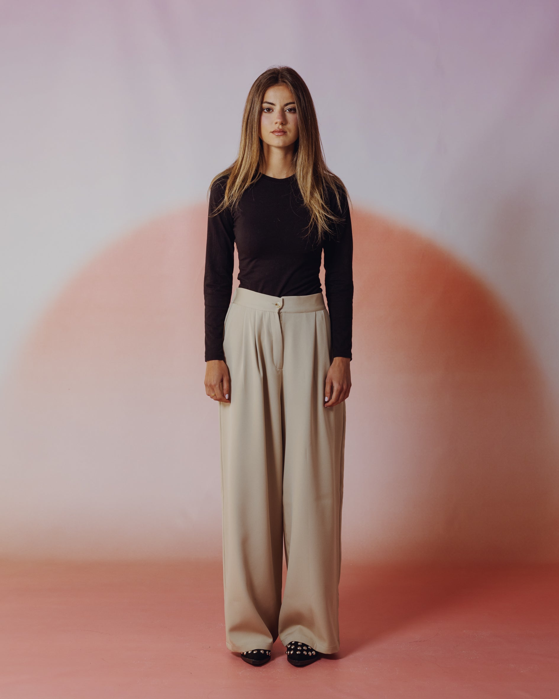 Moonveil Pants in Beige