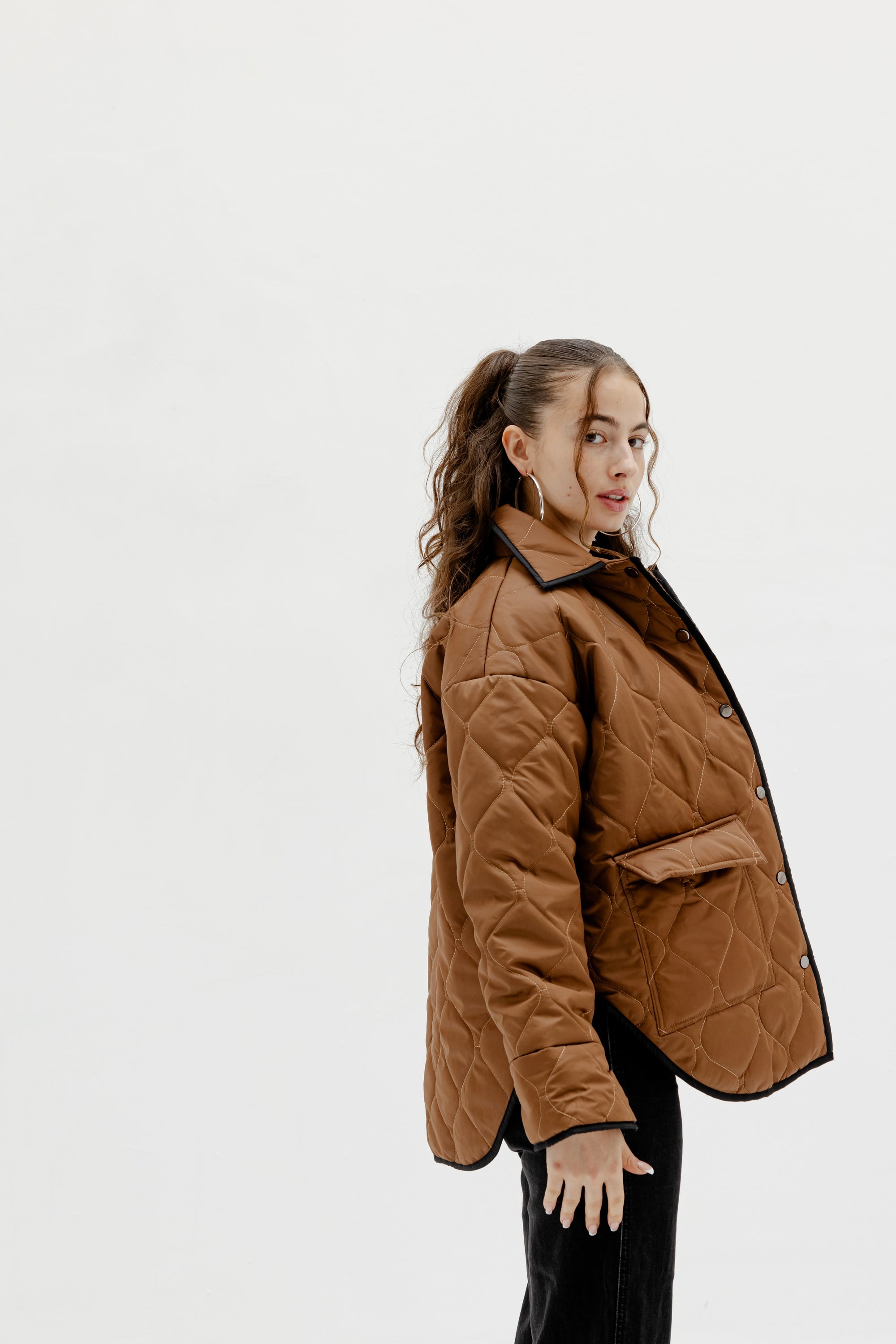 Cider Jacket in Camel