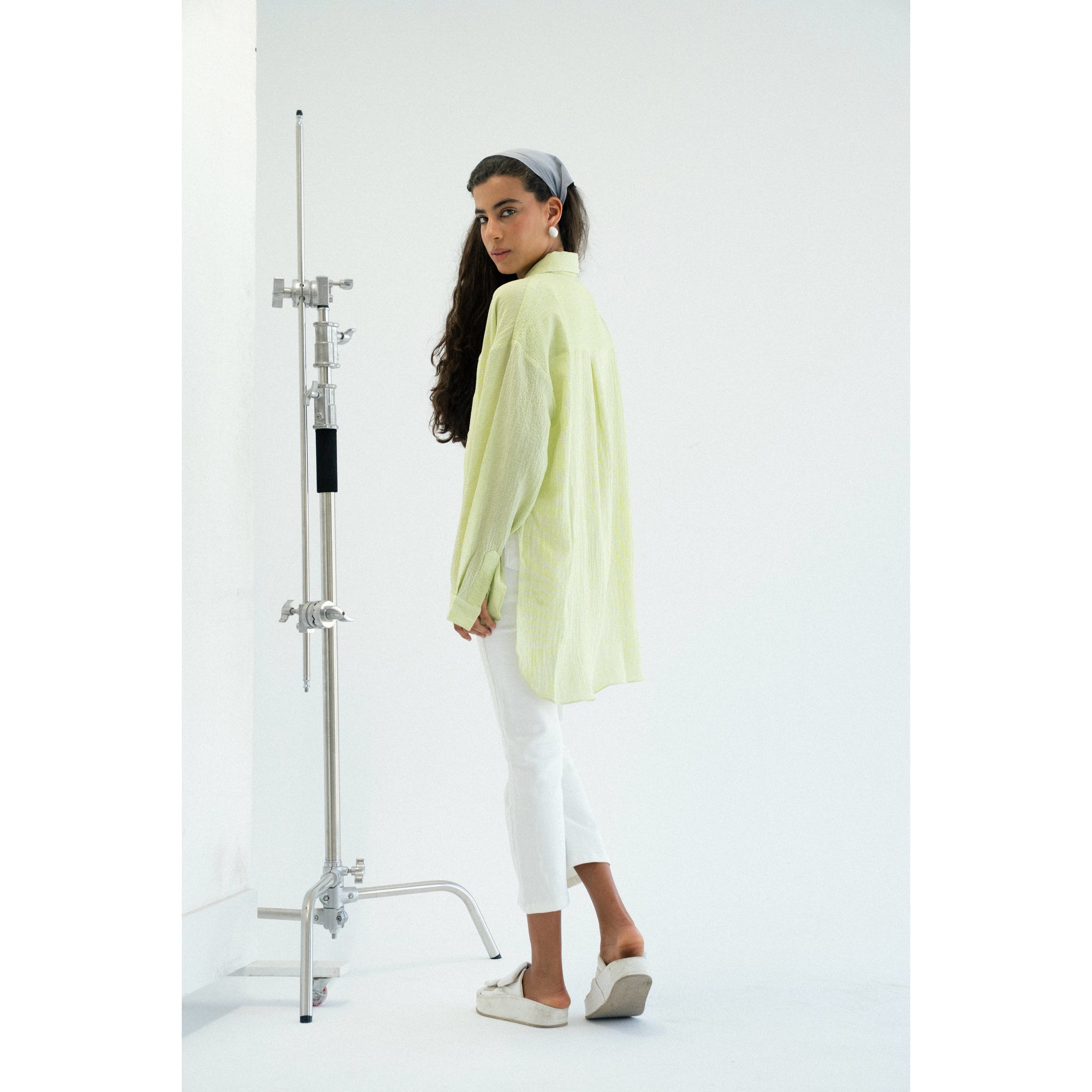 Haze Shirt in Lime