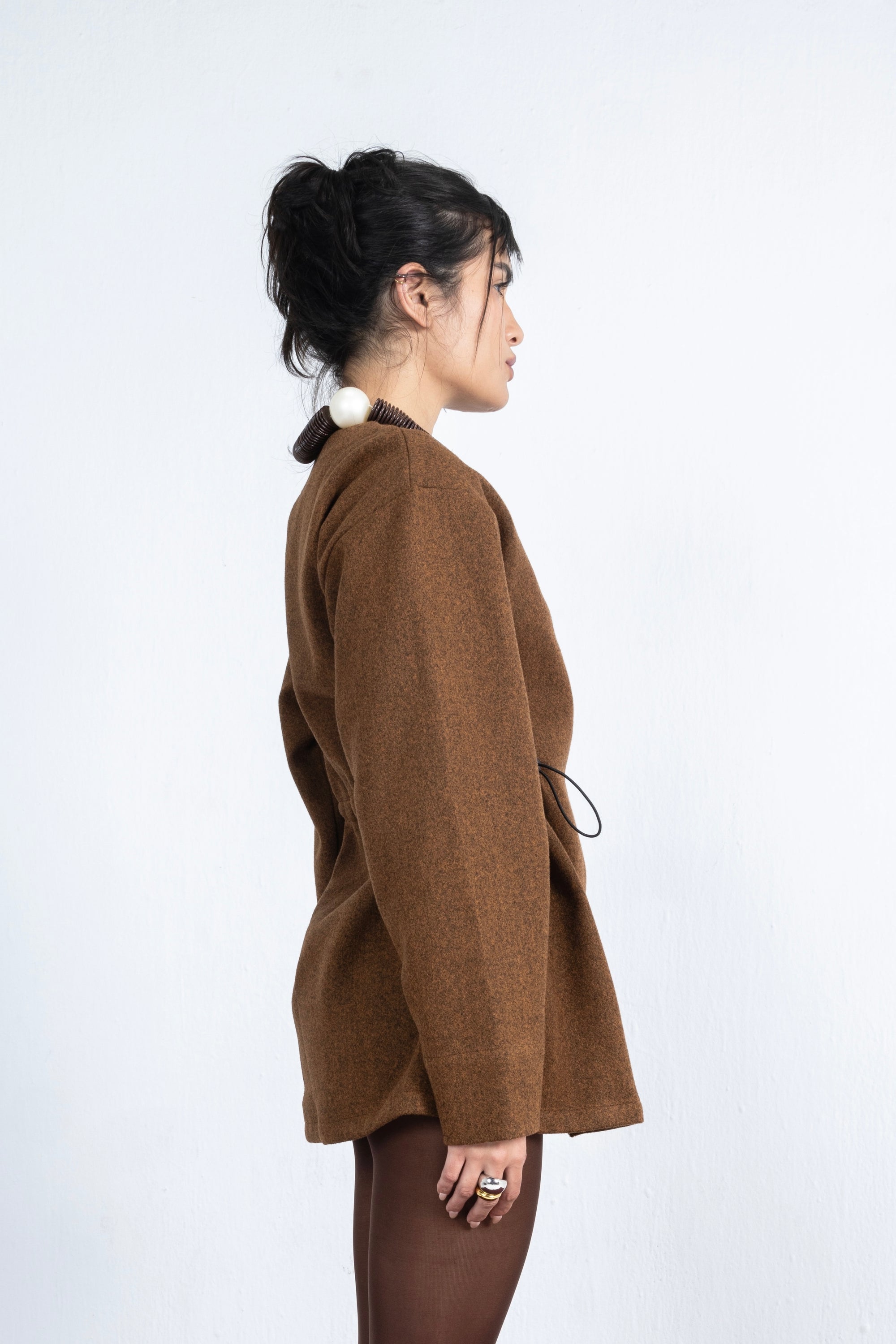 Umber Jacket in Brown