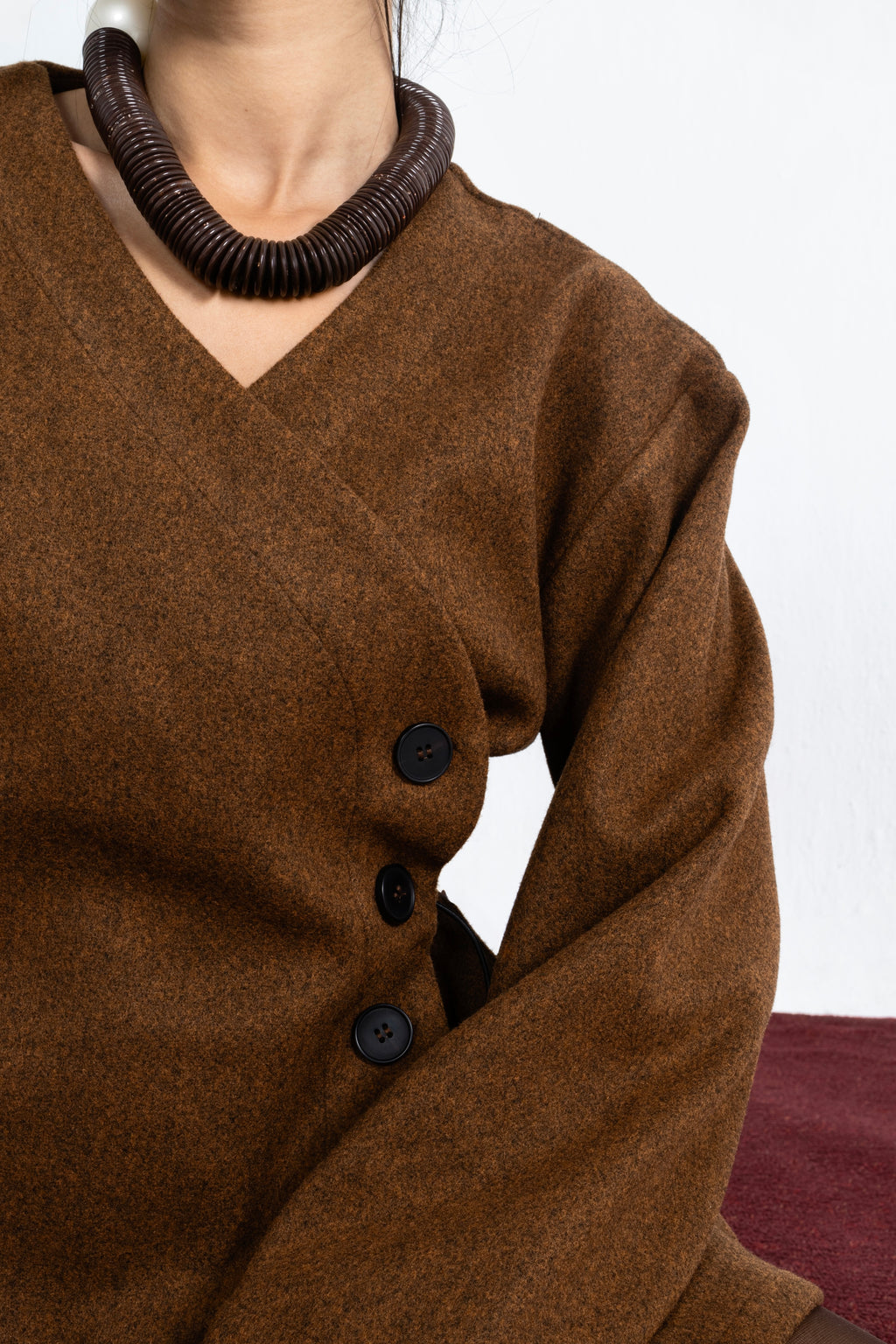 Umber Jacket in Brown