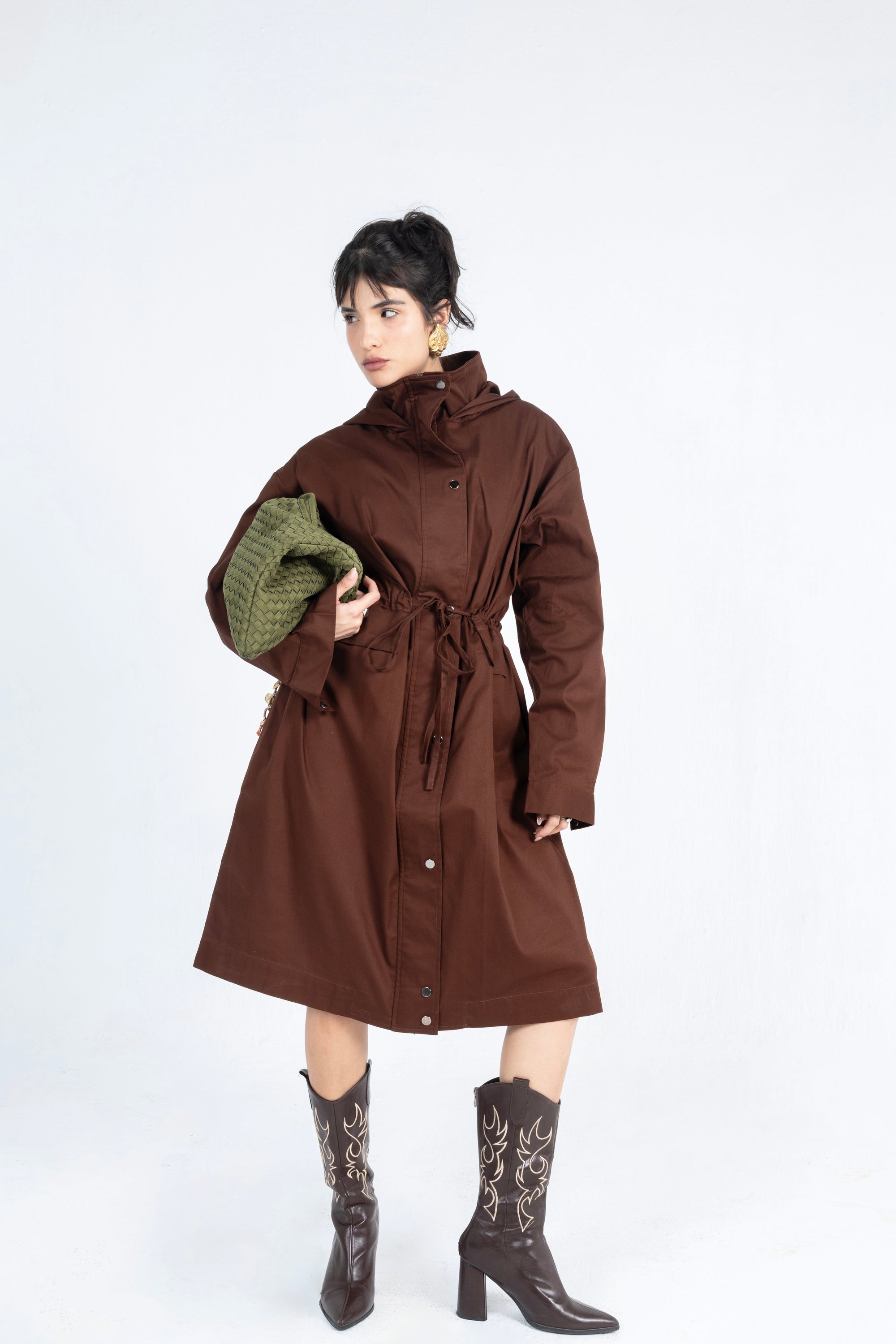 Maple Coat in Brown