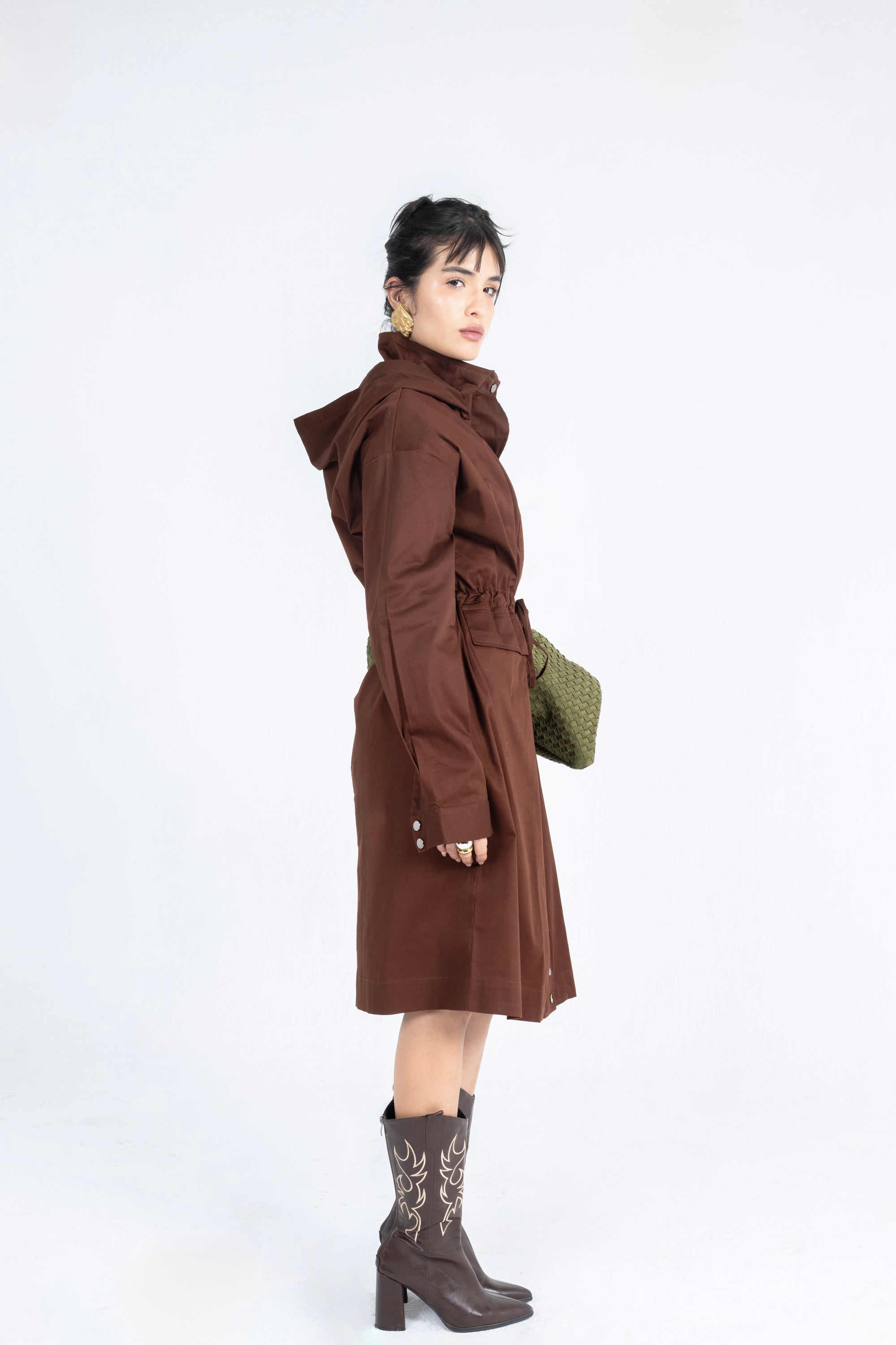 Maple Coat in Brown