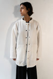 Cosmic Teddy Jacket in White