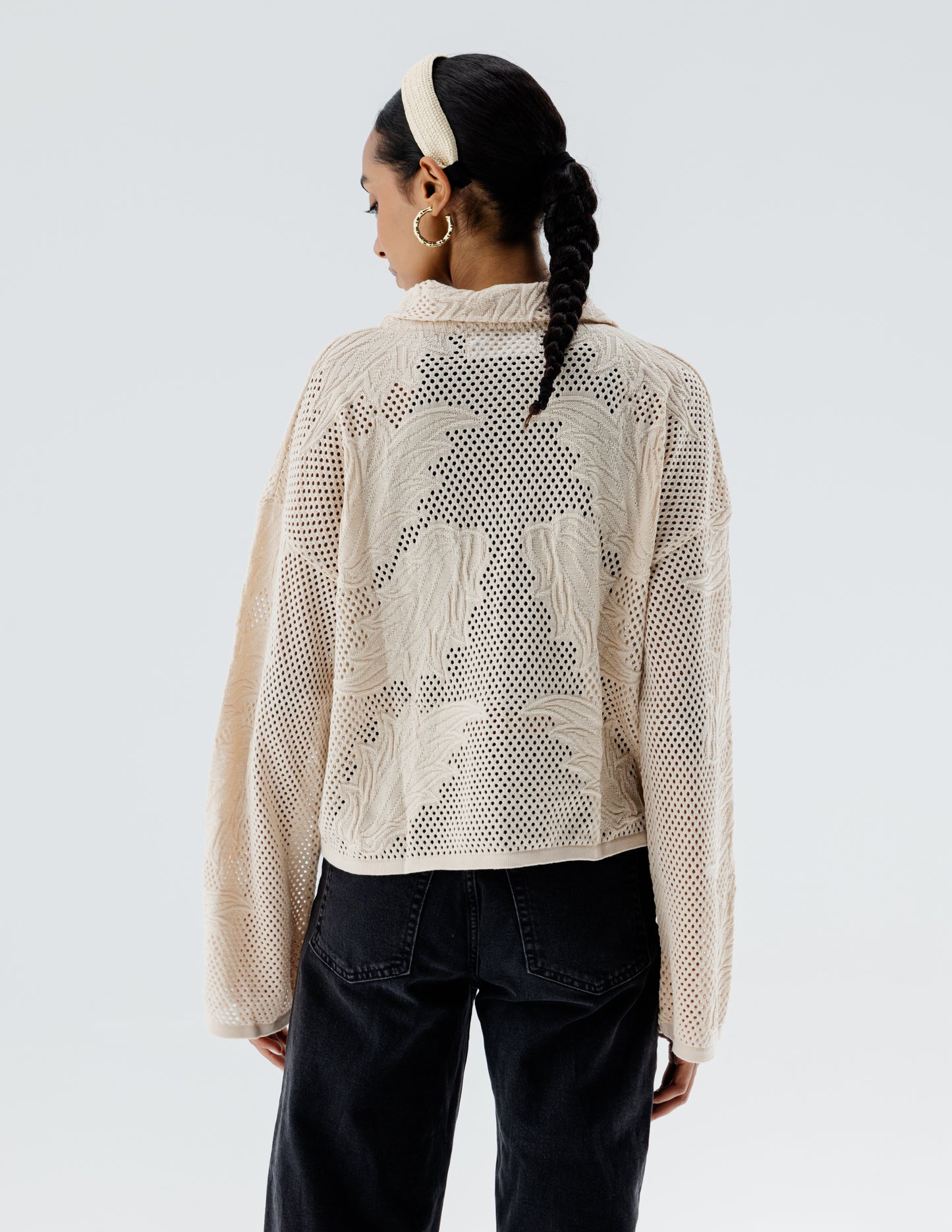 ISLA Knit Top in Beige