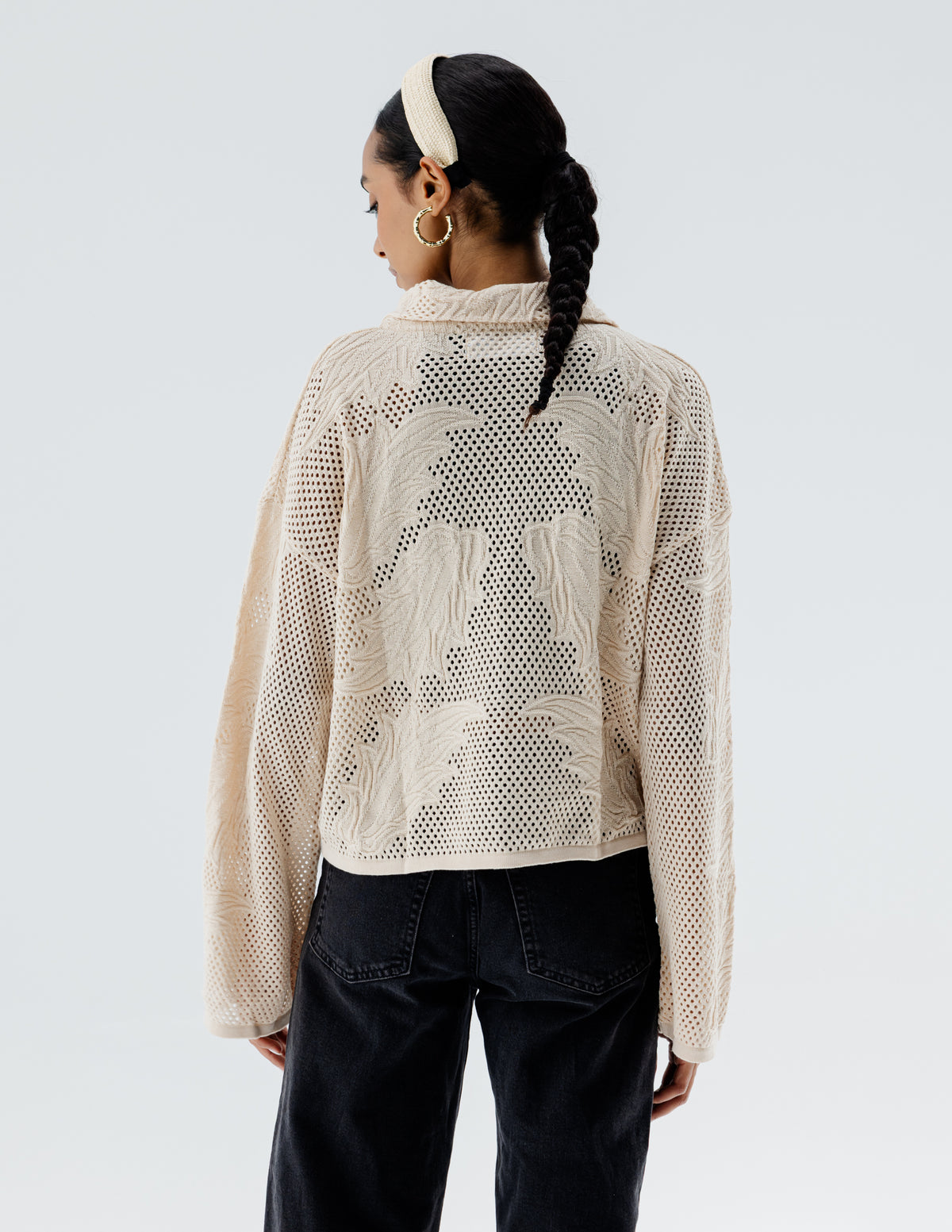 ISLA Knit Top in Beige