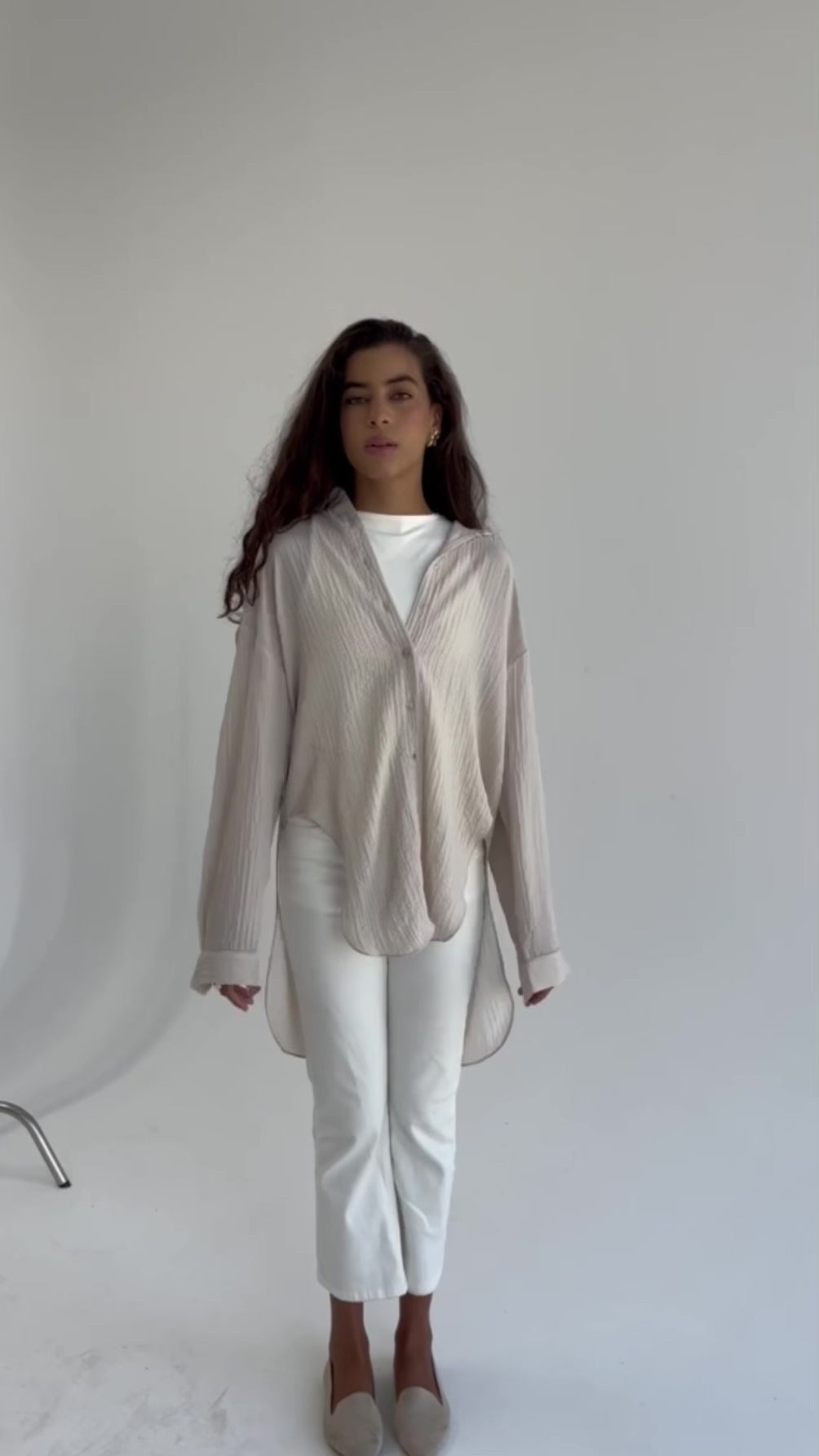 Haze Shirt in Biege