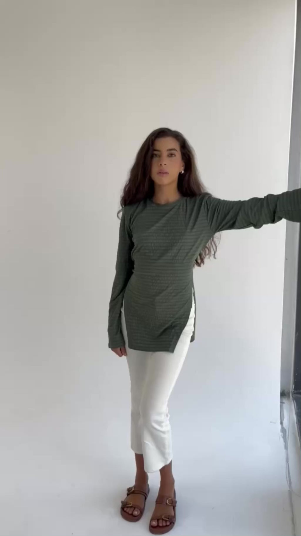 Static Top in Green